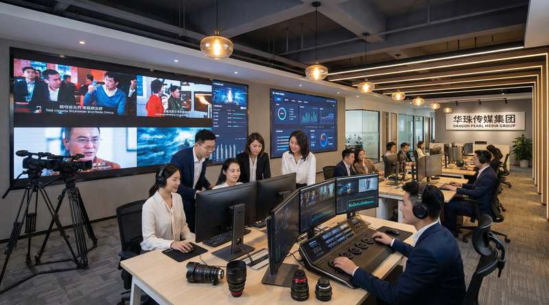 丫丫影院影视传媒公司办公室